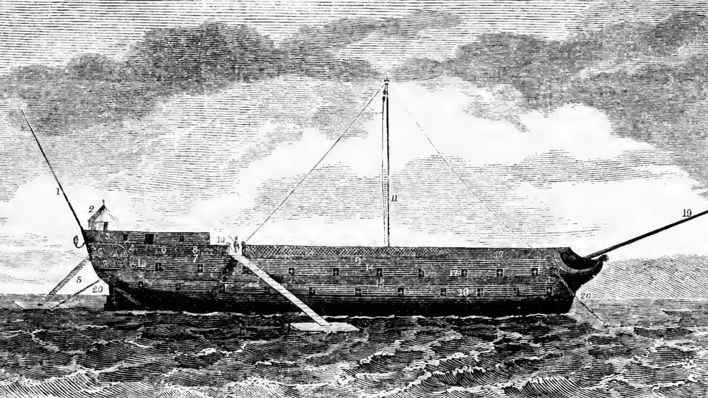 HMS Jersey. Foto: Wikipedia