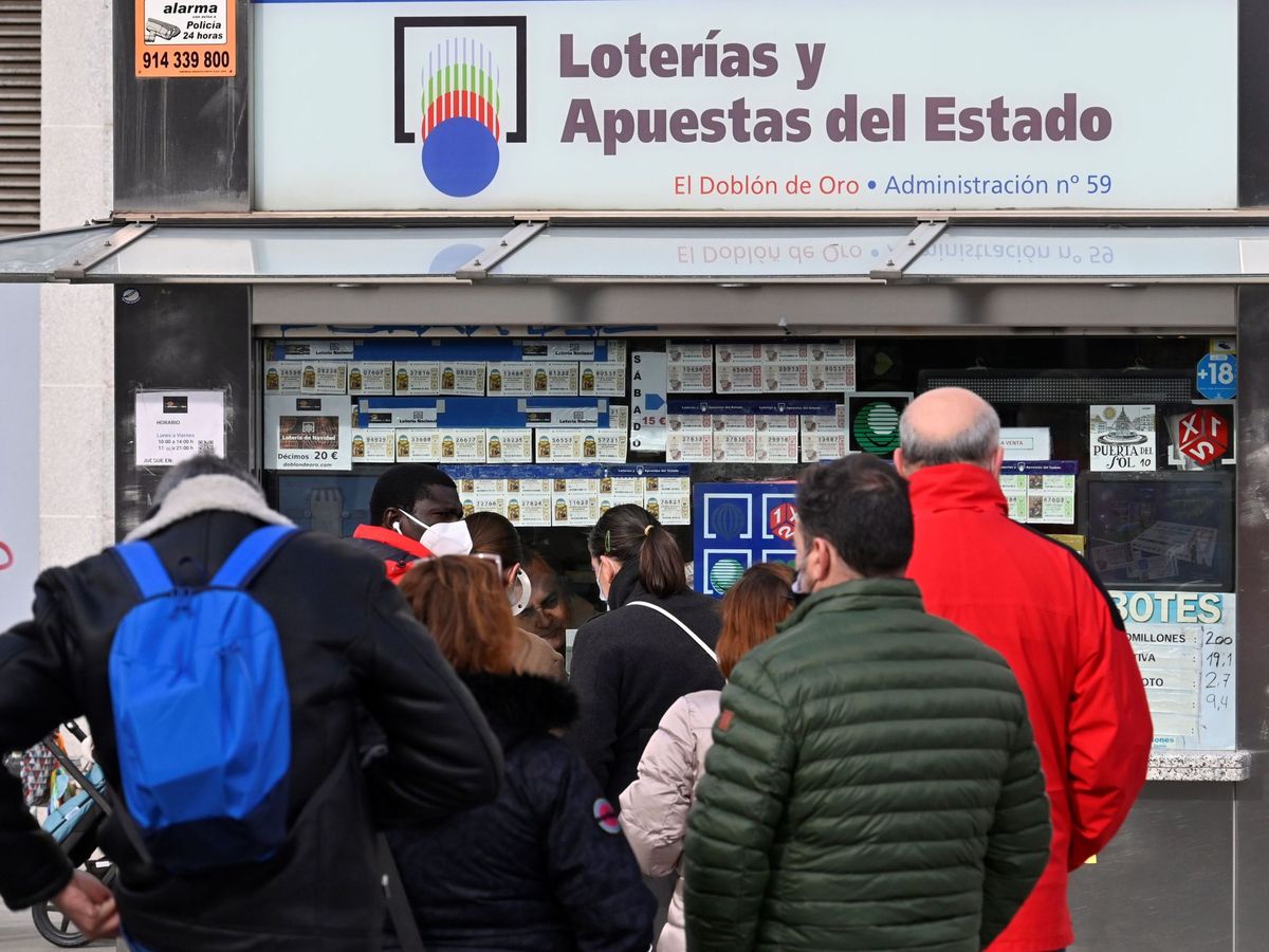 Foto: Administración de lotería en Madrid. (EFE)