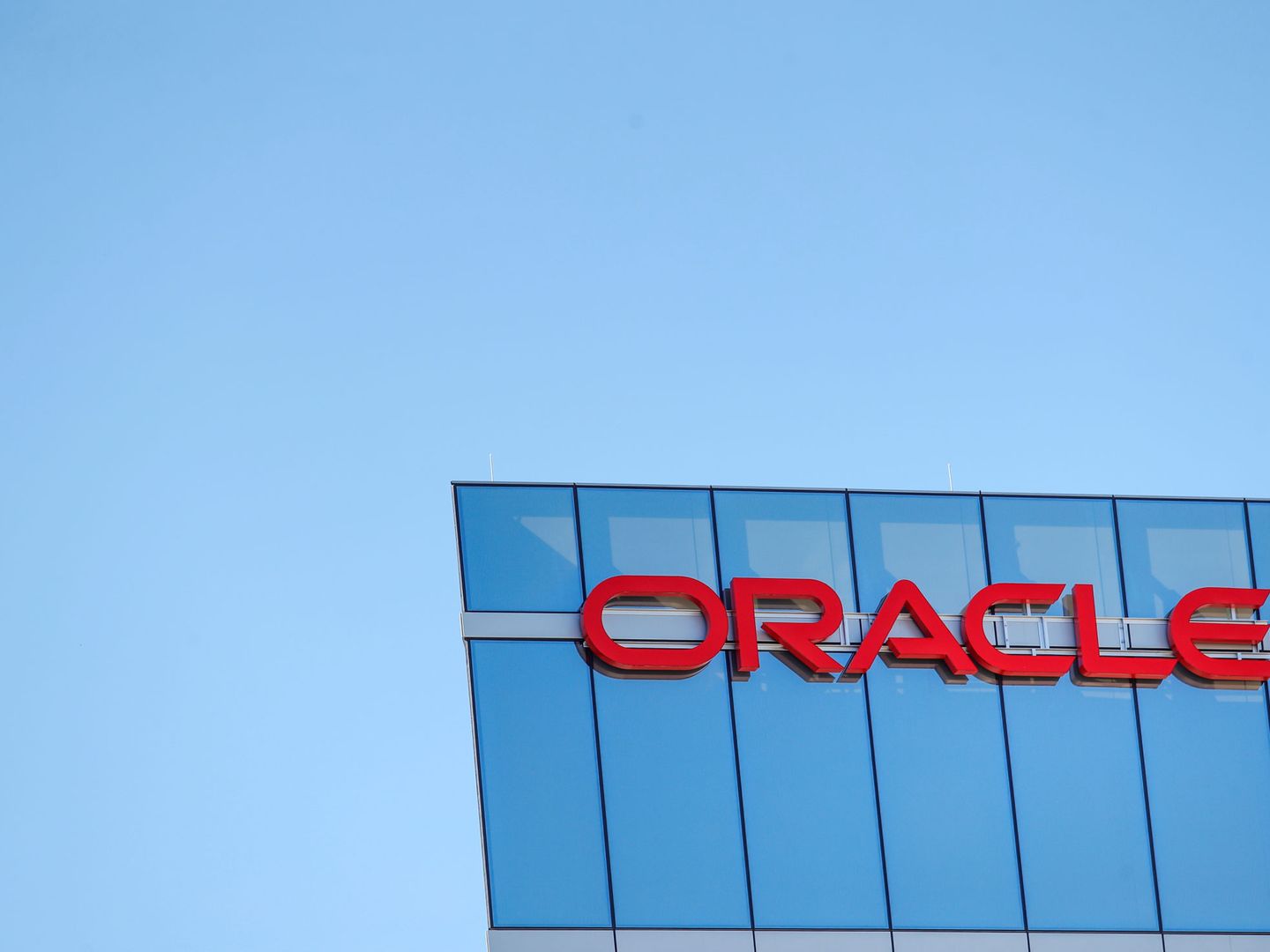 Logo de Oracle en un edificio de Virginia, Estados Unidos. (Reuters)
