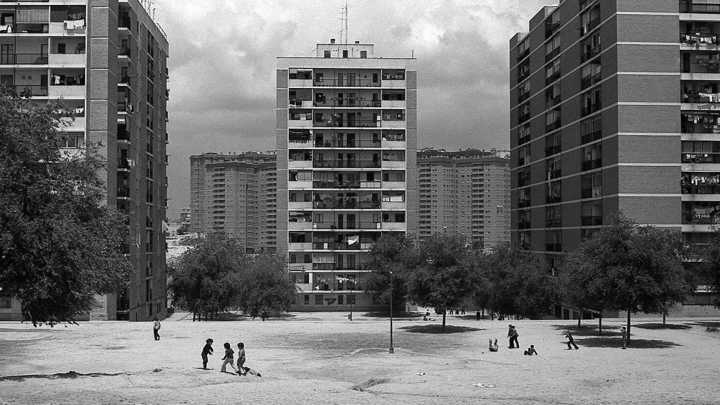 El barrio del Pilar en 1978. (Cedida)