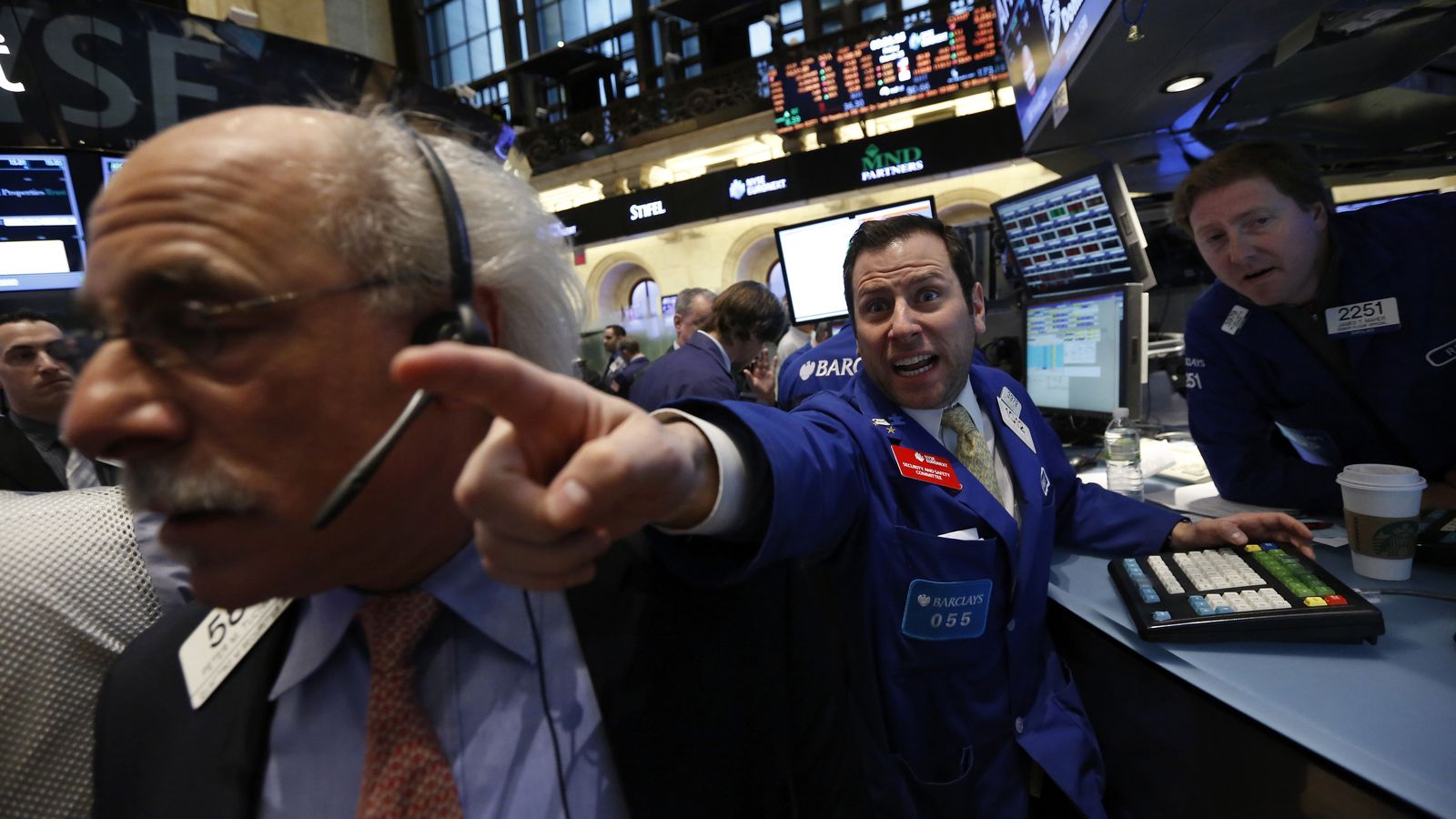 Foto: Wall Street tras su apertura. (Reuters)