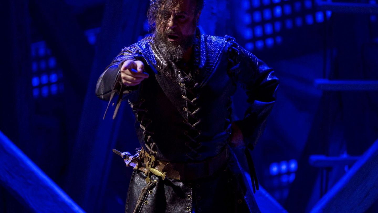 El barítono malagueño Carlos Álvarez, interpretando a Otello en Málaga. (EFE)