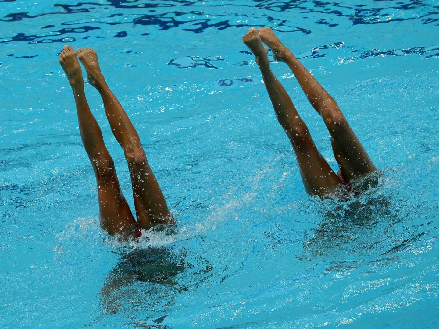 Ona Carbonell y Gemma Mengual, en 2016 en los Juegos Olímpicos de Río. (EFE)