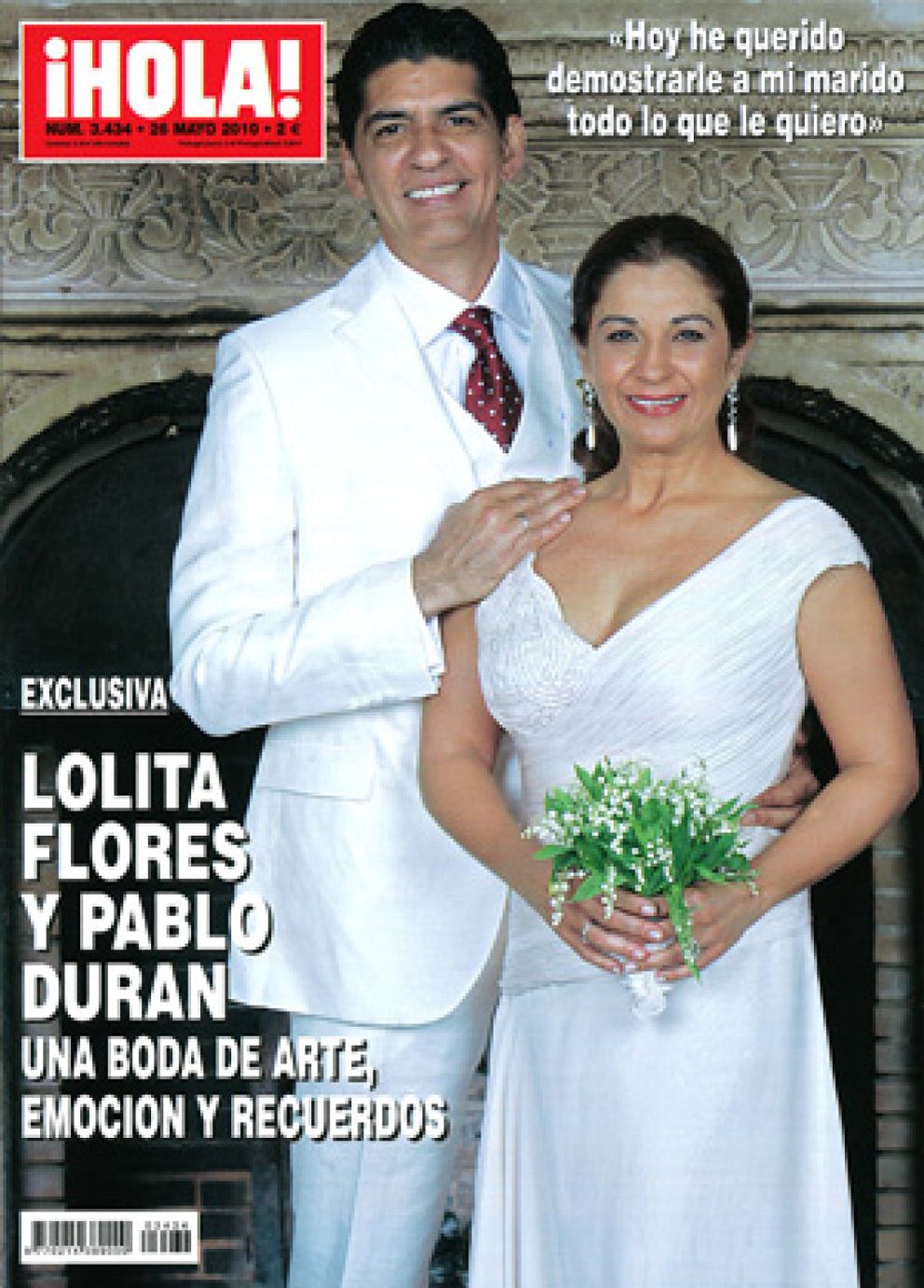 Foto: 'Hola' adelanta su edición para ofrecer todos los detalles de la boda de Lolita Flores