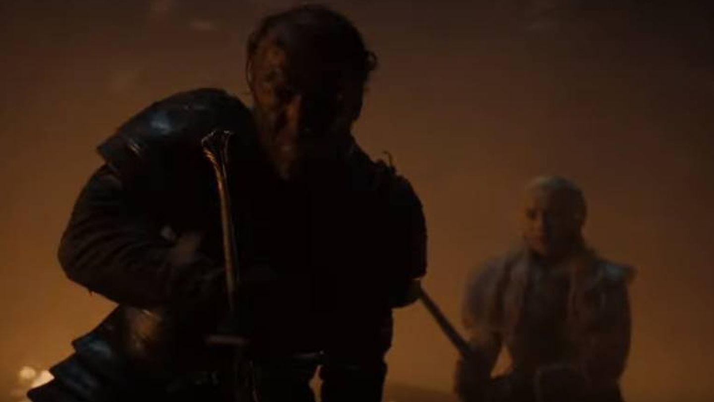 Ser Jorah defiende a Daenerys Targaryen. (HBO)