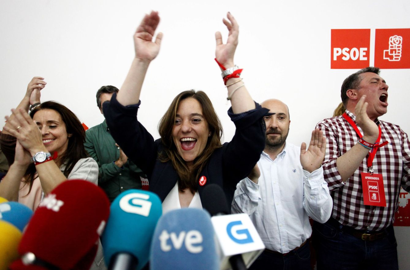 La candidata del PSdeG-PSOE a la alcaldía de A Coruña. (EFE)