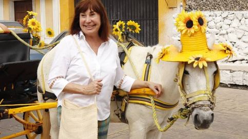 Carmen Martínez-Bordiú recibe el año en Yucatán con honores de reina madre