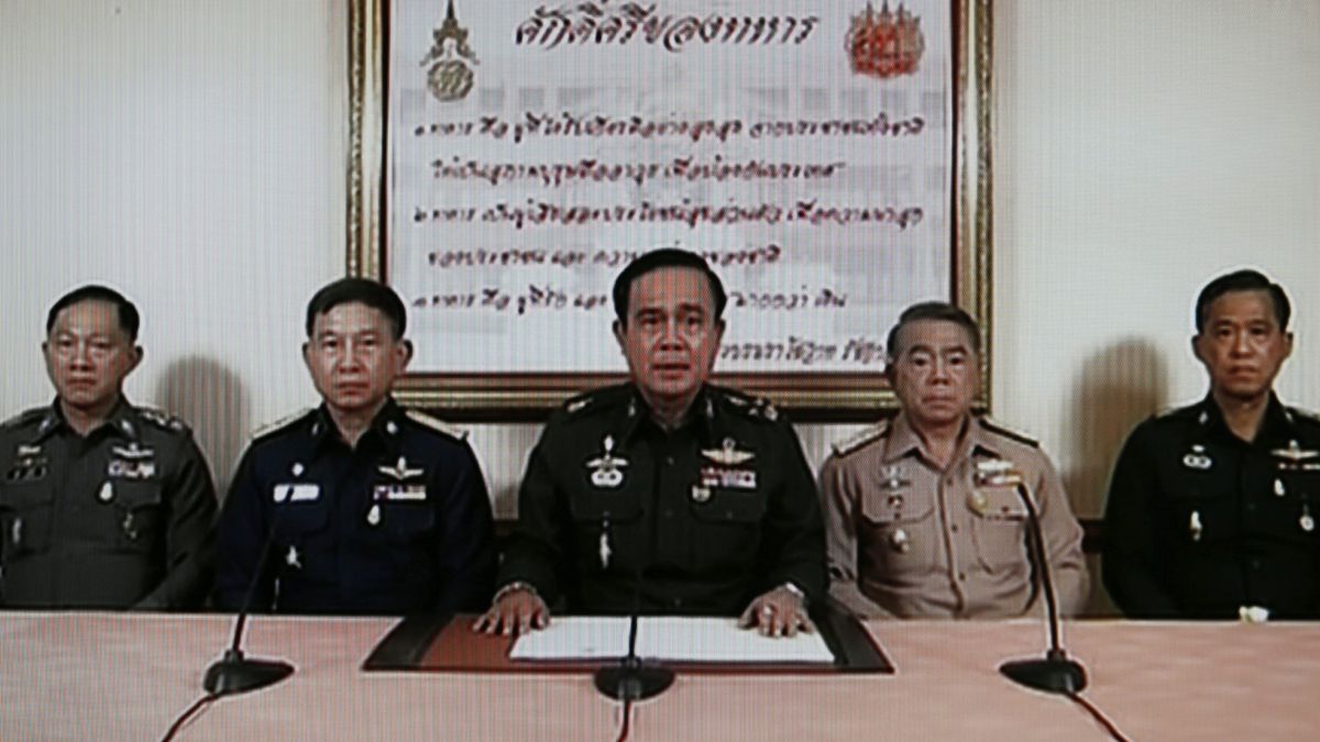 Golpe de Estado en Tailandia