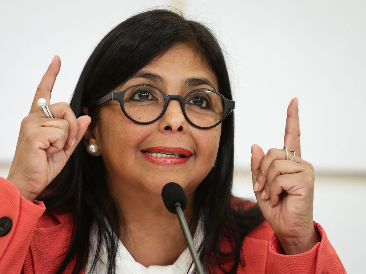 Foto: La vicepresidenta de Venezuela, Delcy Rodríguez. (EFE)
