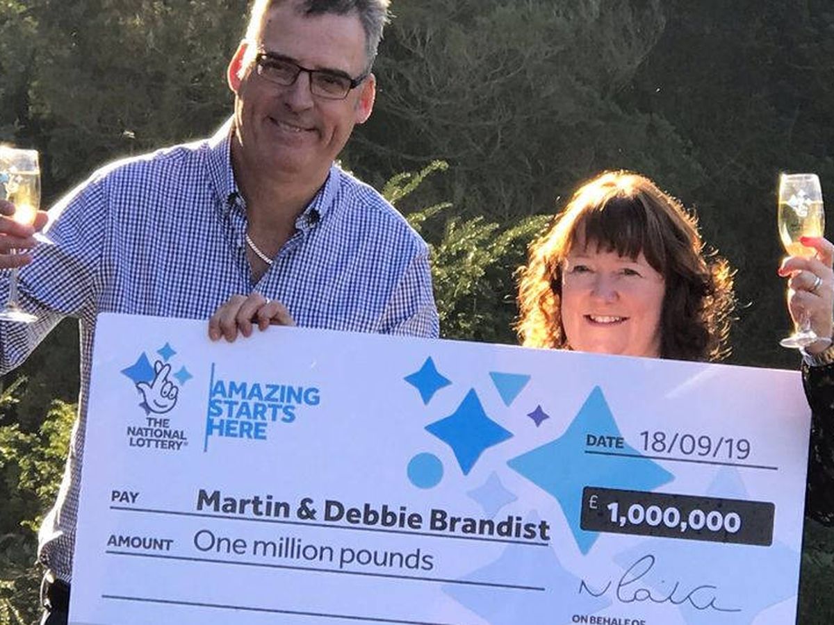 Foto: Martin y Debbie Brandist quieren venir a vivir a España con sus ganancias en la lotería (Foto: The National Lottery)