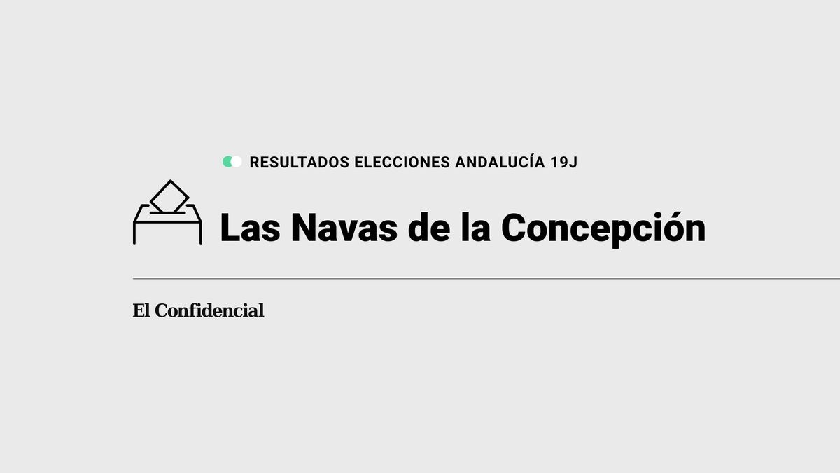 Resultados de Las Navas de la Concepción al 100% de escrutinio en elecciones de Andalucía 2022