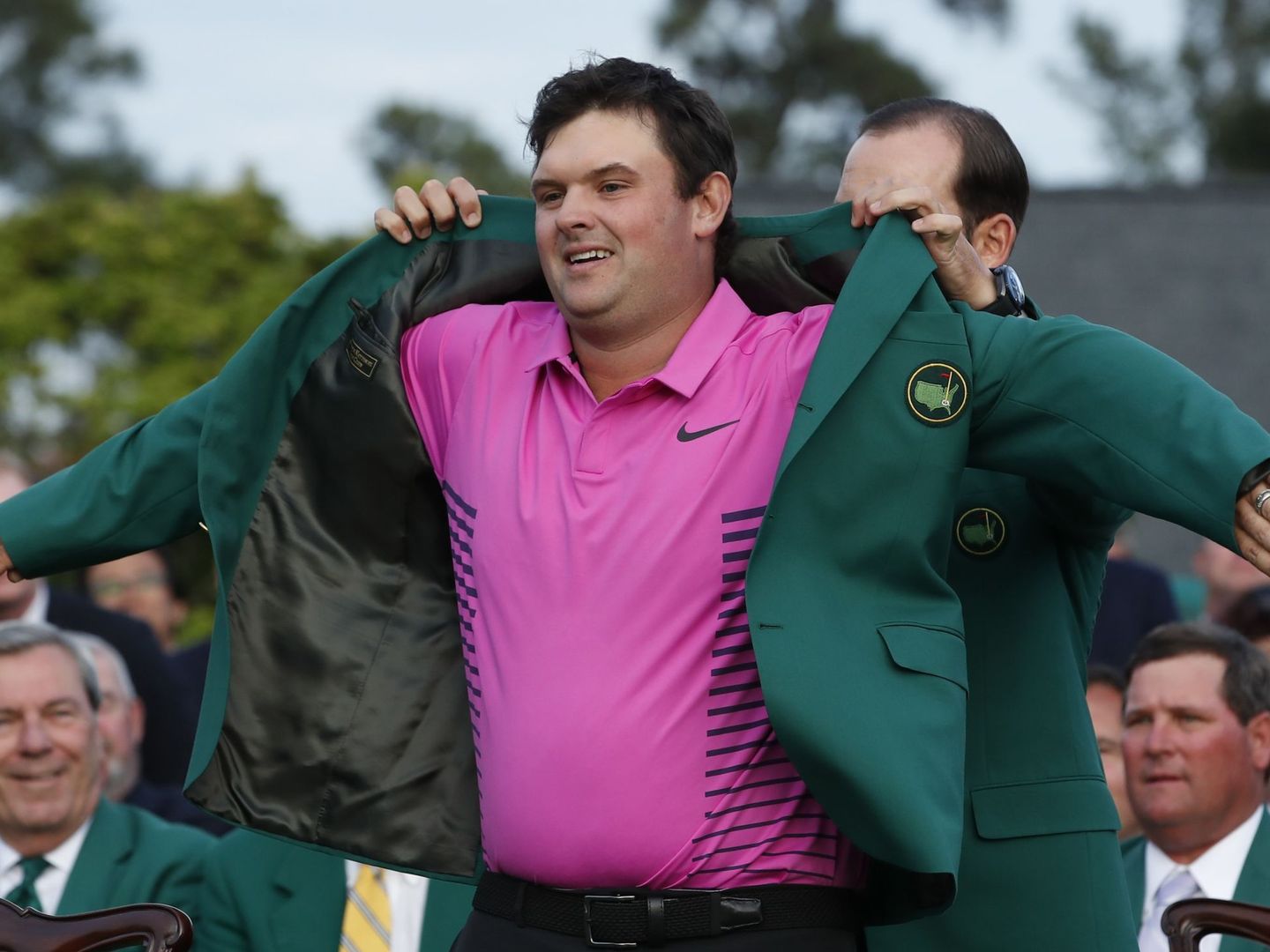 Patrick Reed, campeón en el Masters de Augusta. (Reuters) 
