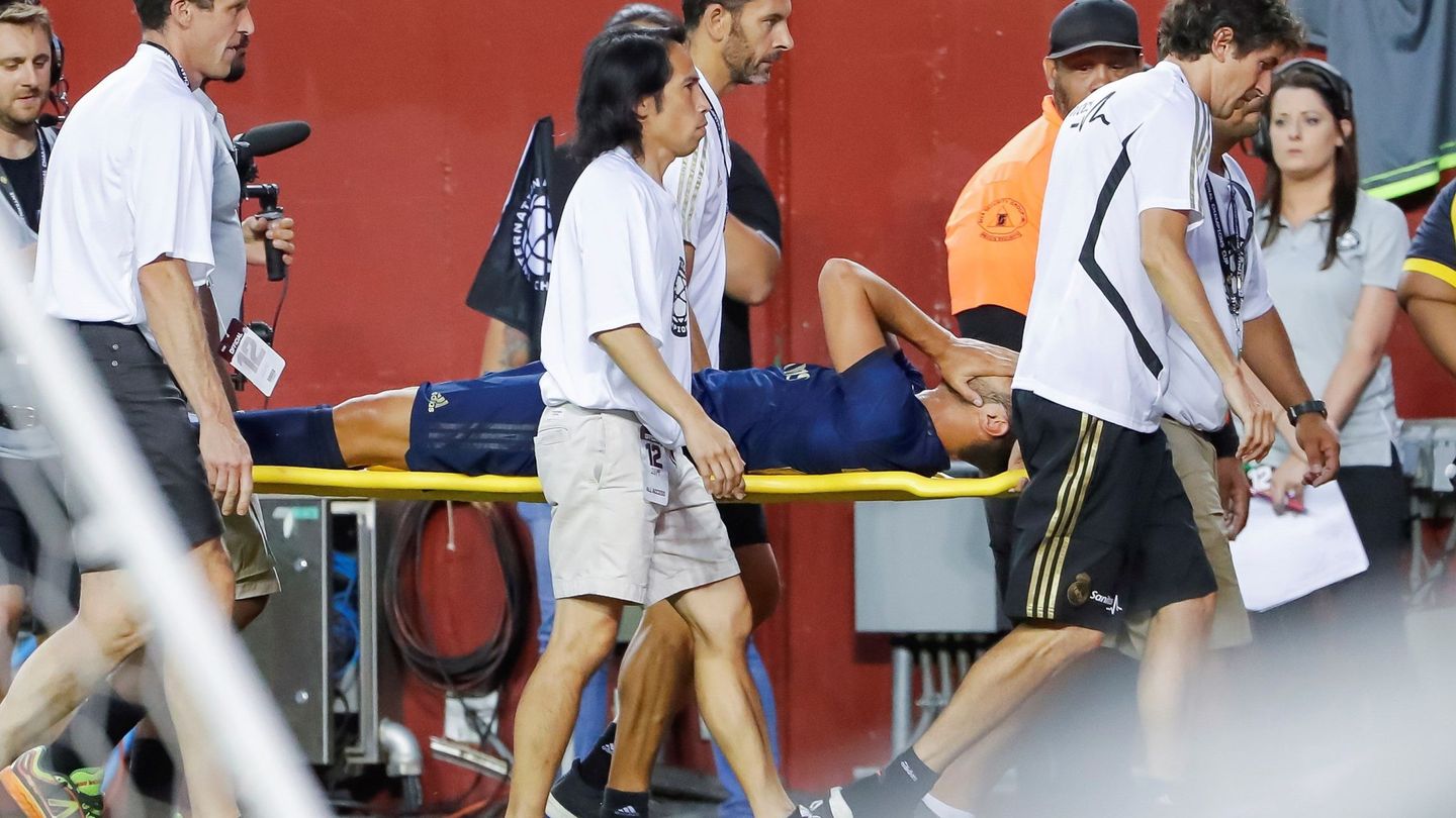 Asensio se lesionó en un amistoso contra el Arsenal en la pretemporada de 2019. (EFE)