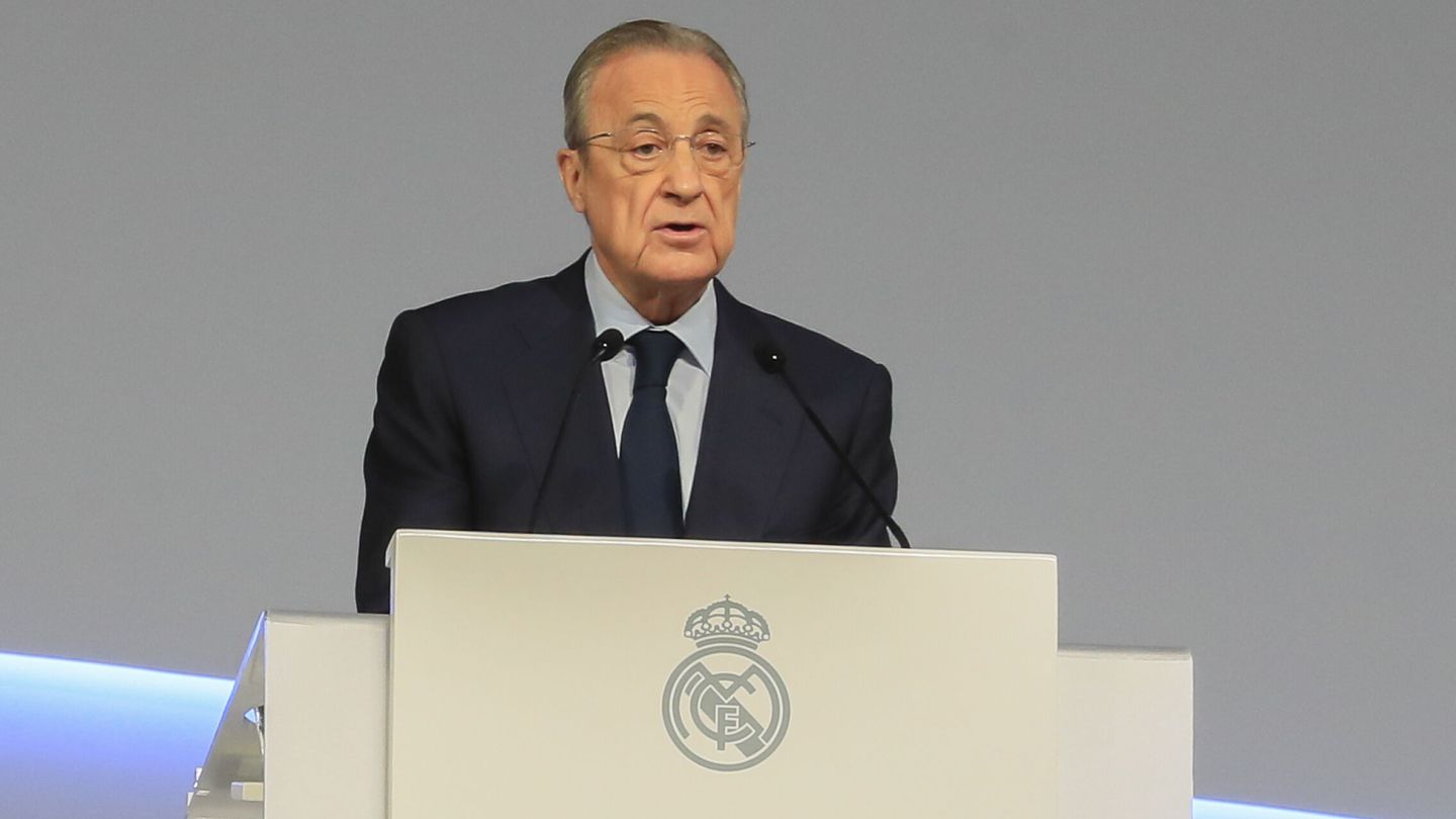 El presidente del Real Madrid, Florentino Pérez. (EFE/Fernando Alvarado)