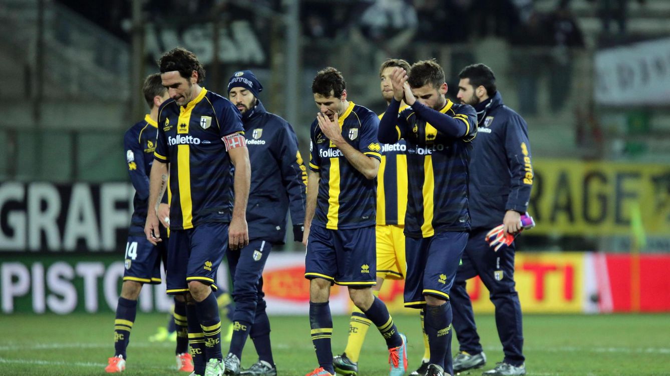Foto: El Parma es colista de la Serie A a doce puntos de la salvación (EFE).
