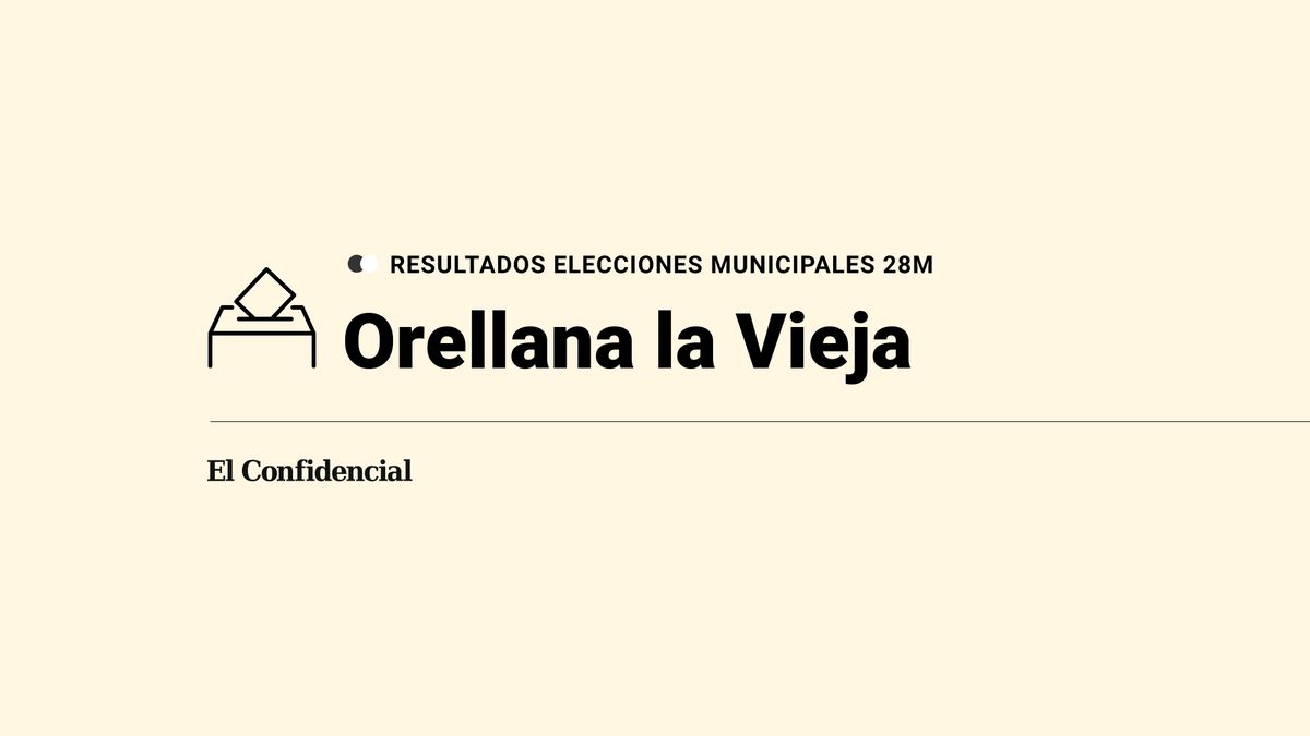 Resultados del 28 de mayo en Orellana la Vieja en las elecciones municipales 2023: victoria de PP