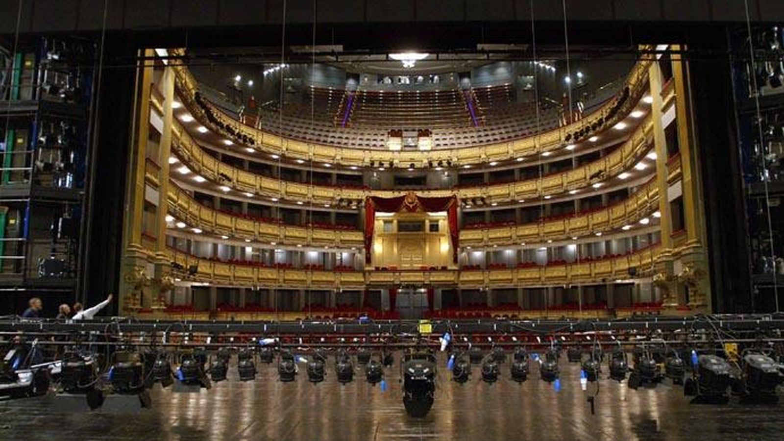 Foto: Imagen desde el escenario del Teatro Real (Teatro Real)