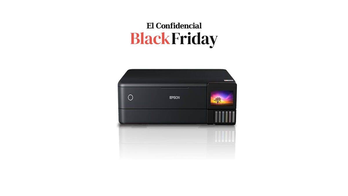 ¡Ahorra 100€ en la Epson ECOTANK ET-8550, Multifuncional fotografica A3 en Black Friday!
