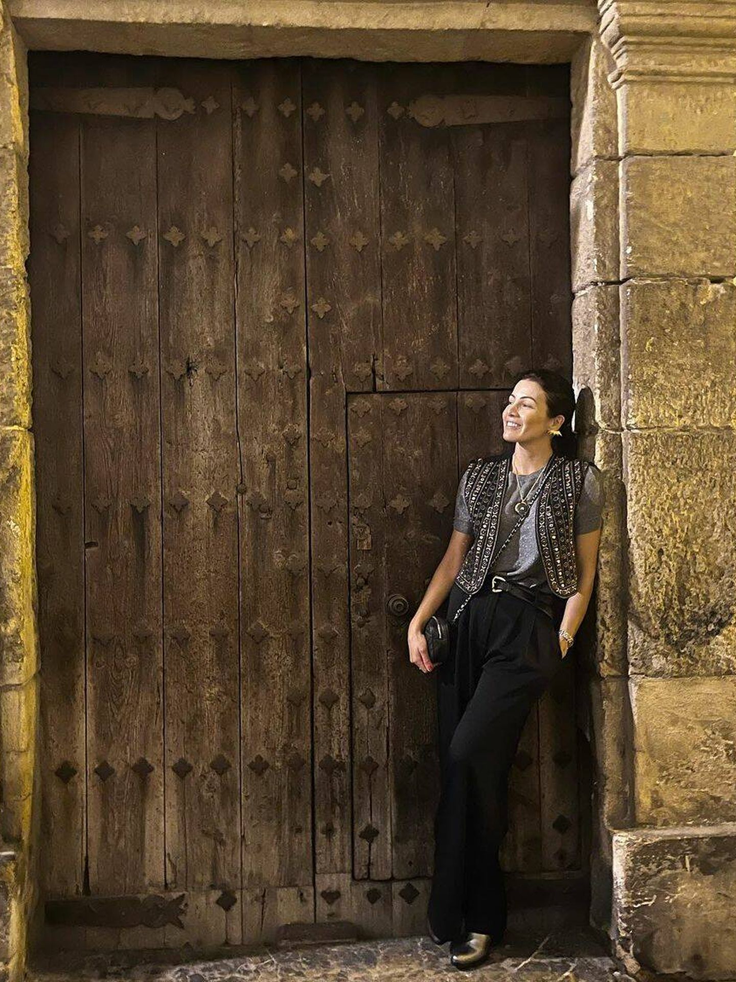 Virginia Troconis en las calles de Córdoba. (Instagram/@virtroconis)