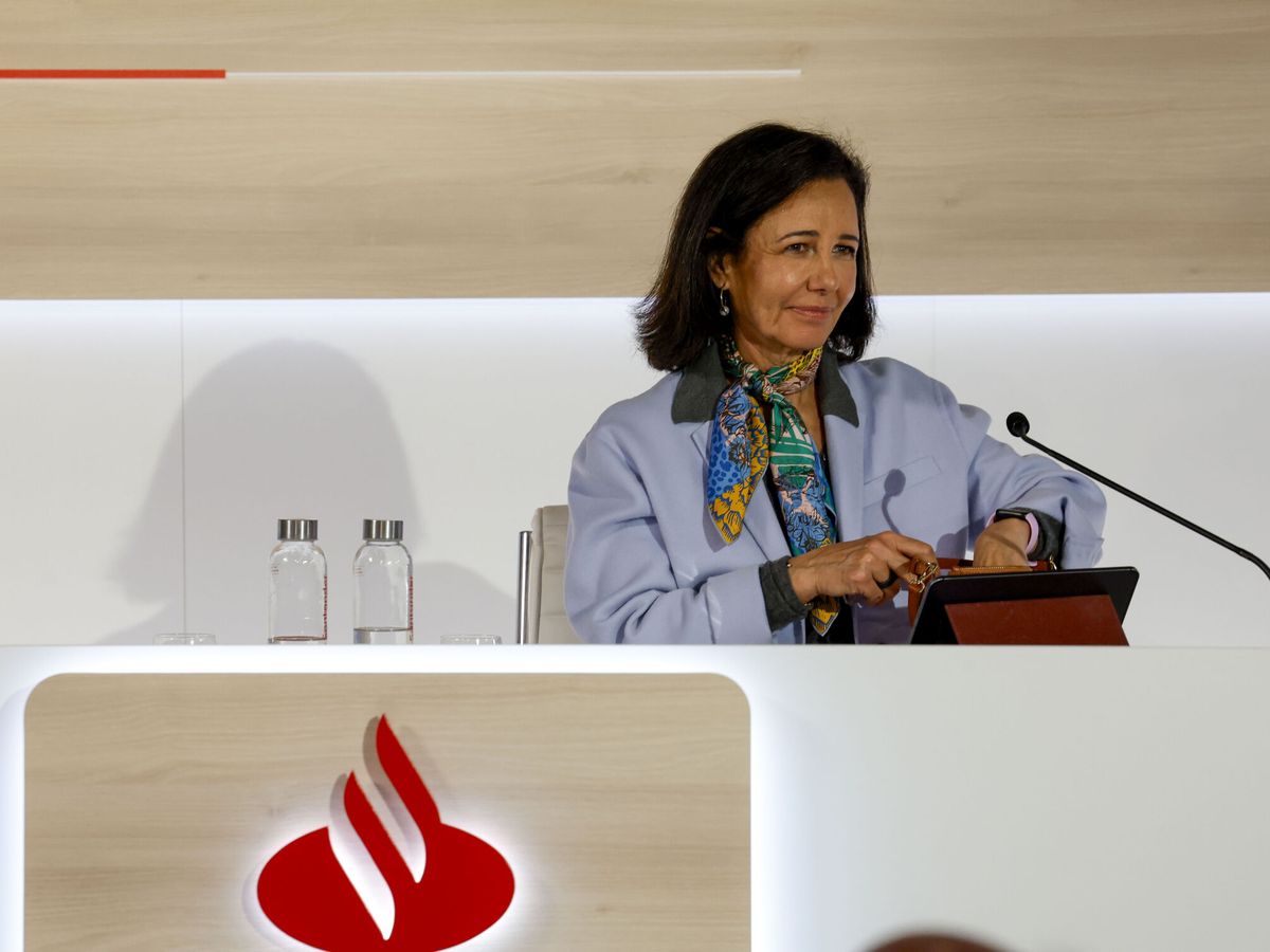 Foto: Ana Botín, presidenta de Banco Santander. (EFE/Zipi)