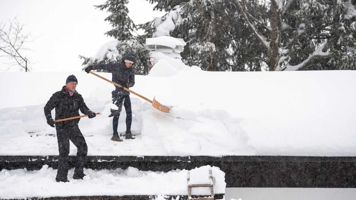 El ingenioso método que emplean los noruegos para quitar la nieve
