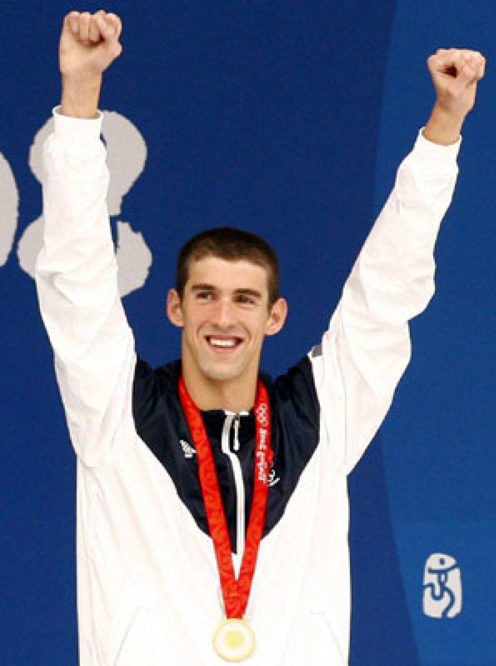 Foto: El brazo de Phelps le da la séptima