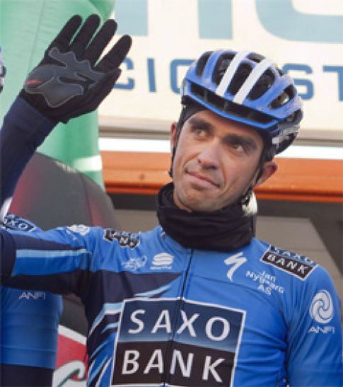 Foto: Alberto Contador, sancionado durante dos años por dopaje