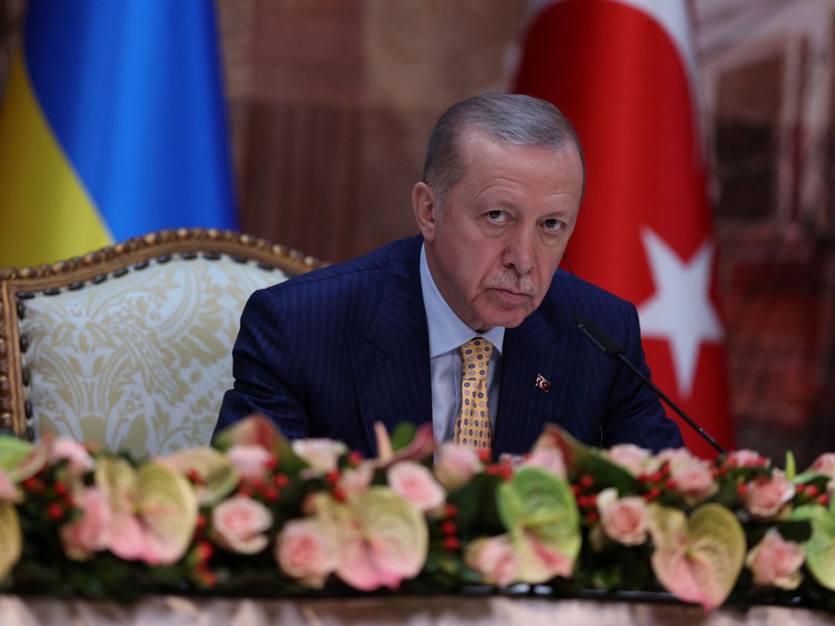 Foto: El presidente turco, Tayyip Erdogan, durante una conferencia de prensa. (Reuters / Umit Bektas)