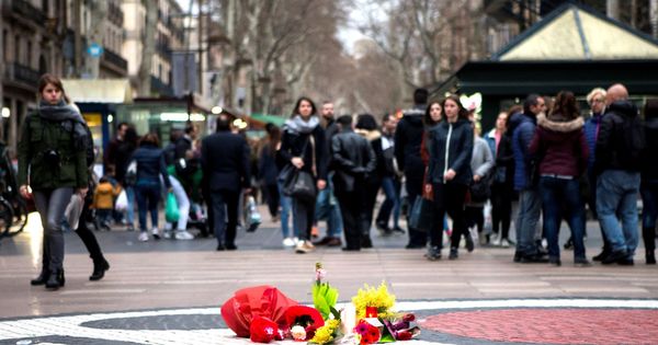 Foto: Primer aniversario de los atentados de Barcelona y Cambrills (EFE/Quique García)