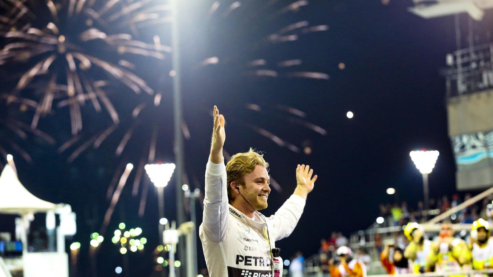 Foto: Nico Rosberg venció en el GP de Abu Dabi, en la última cita de la temporada (Efe)