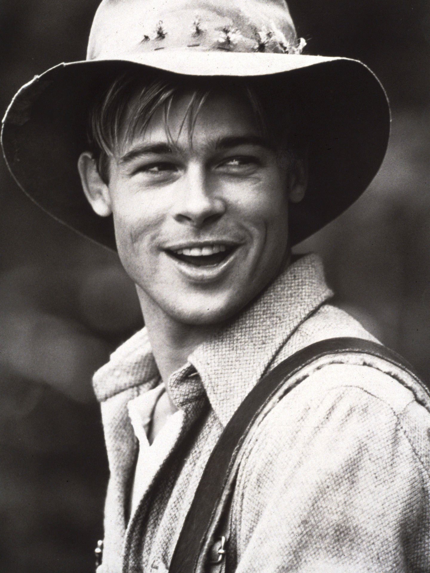  Un joven Brad Pitt, en una imagen de 1991. (Getty)