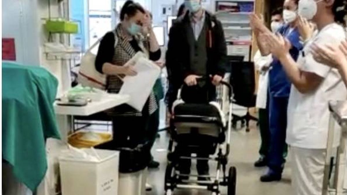 Un bebé sale del hospital tras permanecer 70 días en la UCI por coronavirus
