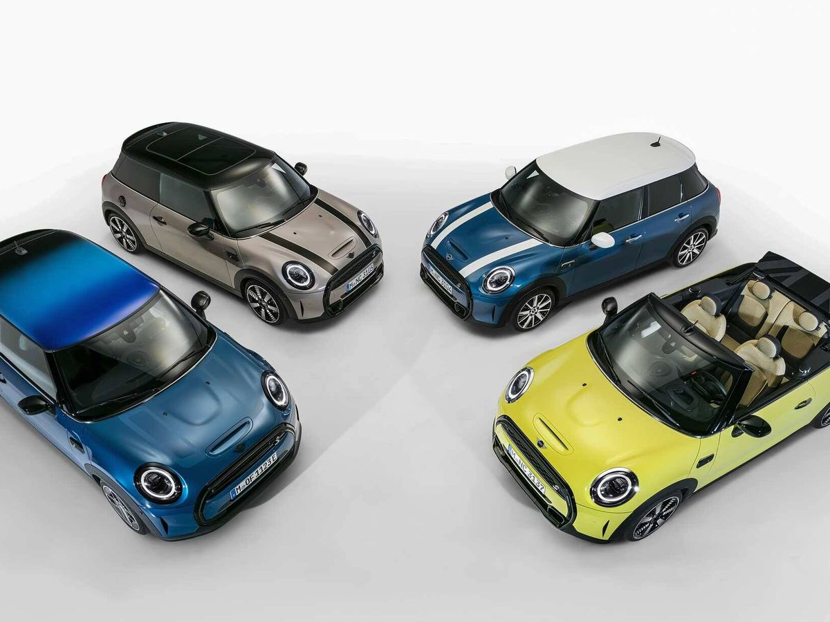 Foto: La nueva familia Mini con las versiones 3 y 5 puertas, Cabrio y la variante eléctrica. 