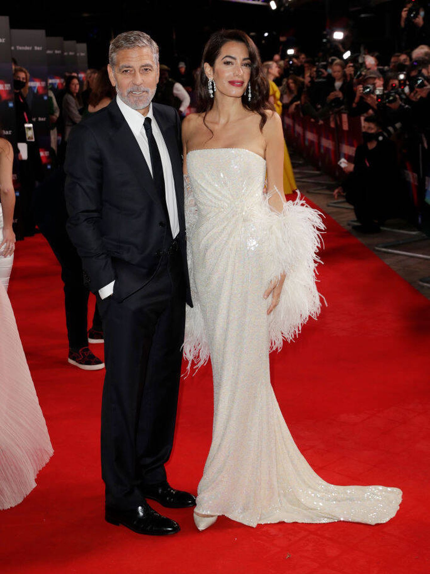 George y Amal Clooney. (Getty/John Phillips)