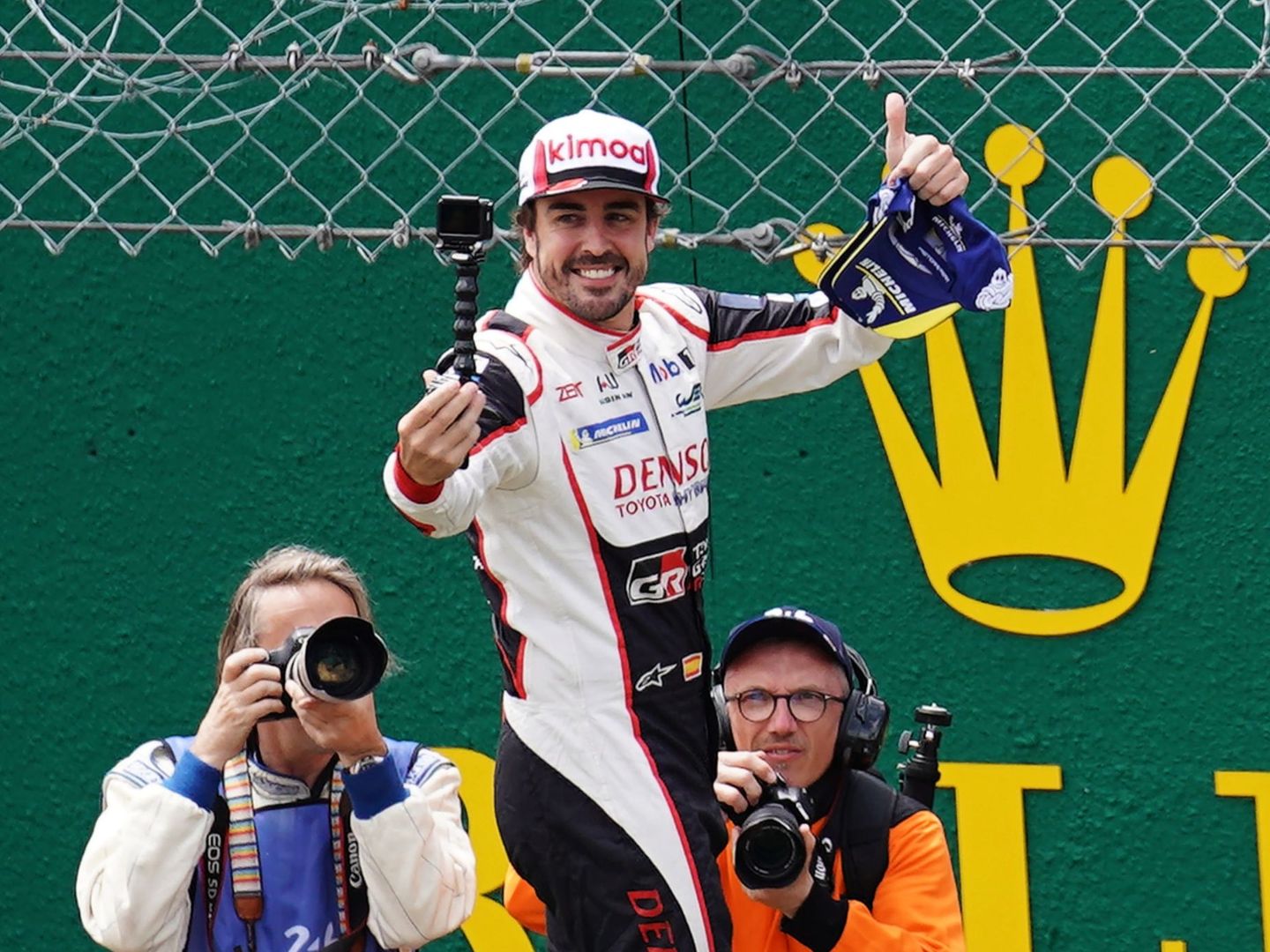 Fernando Alonso fue el primer piloto de Fórmula 1 en muchos años que se salió a la caza de la Triple Corona (EFE/Eddy Lemais)