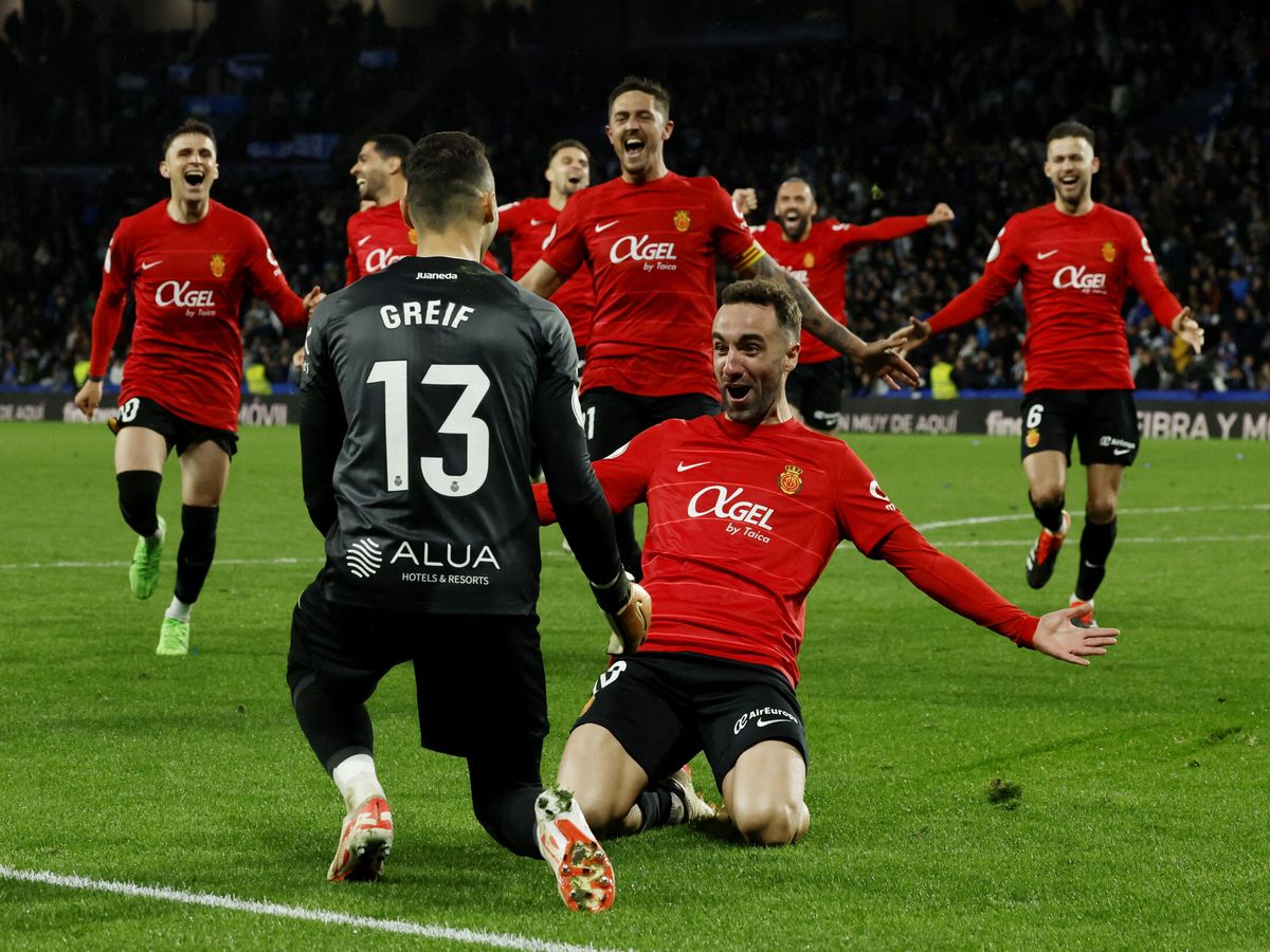 La Real Sociedad cae a los penaltis y el Mallorca pasa a la final de Copa  (4-5)