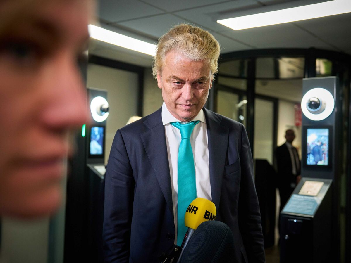 Foto: Geert Wilders (PVV) es el líder de la extrema derecha neerlandesa. (EFE/Phil Nijhuis)