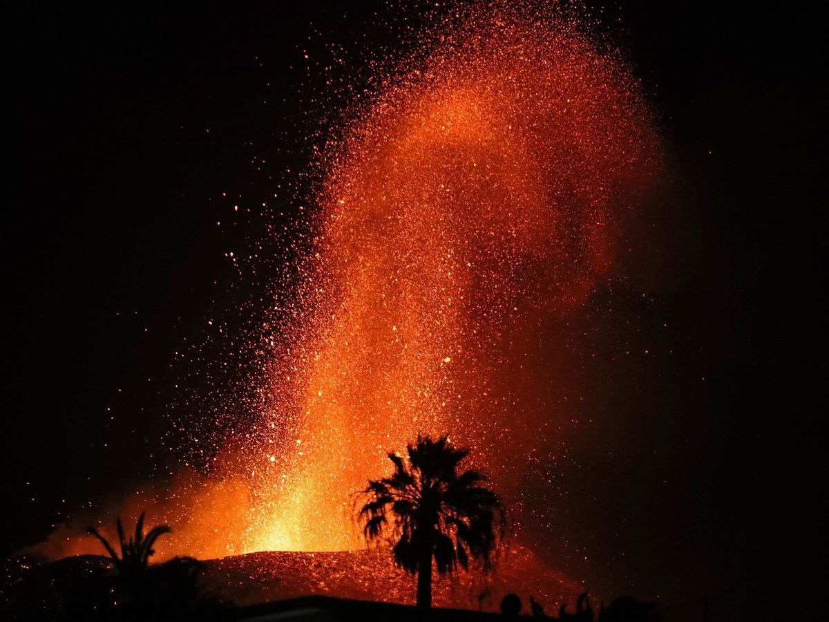 Foto: Volcán. (EFE)