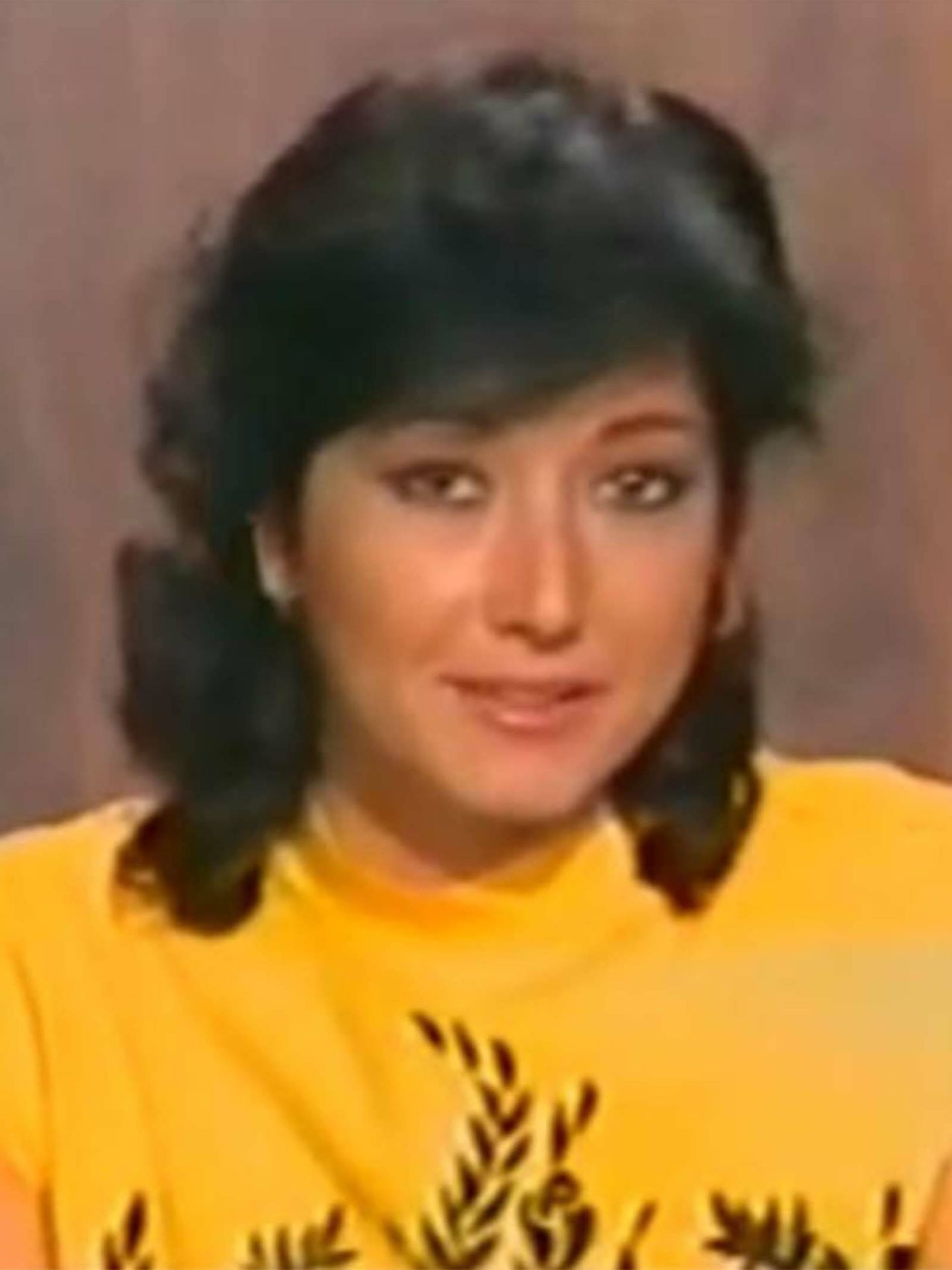 Ana Rosa Quintana, en sus comienzos en televisión. (TVE/Cortesía)