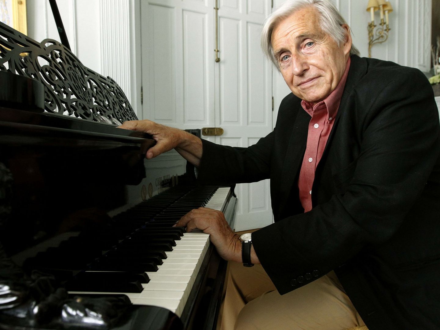 Joaquín Achúcarr al piano. (EFE)