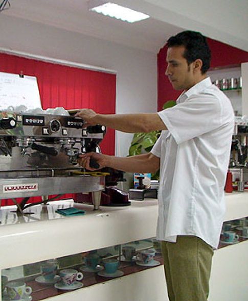 Foto: El arte del café italiano se pone de moda en Egipto