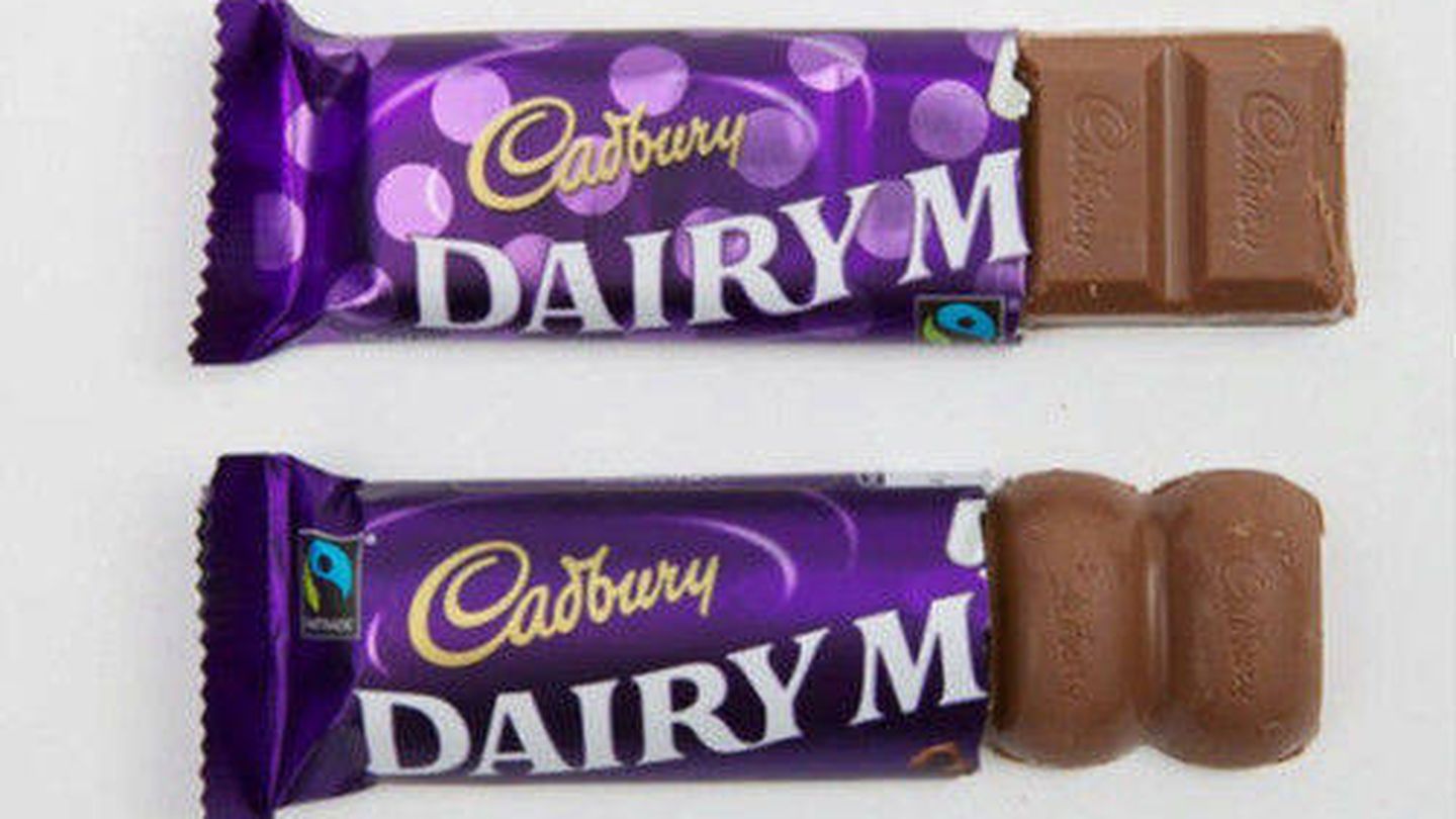 El cambio de forma de esta chocolatina generó una importante polémica.
