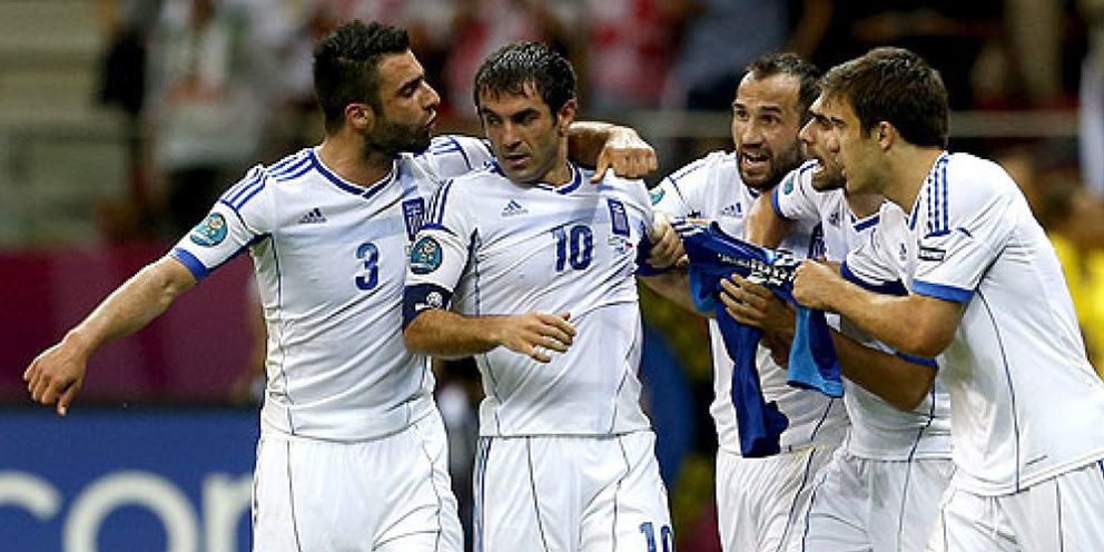 Foto: Grecia sorprende a Europa y se cuela en los cuartos de final como segunda de grupo