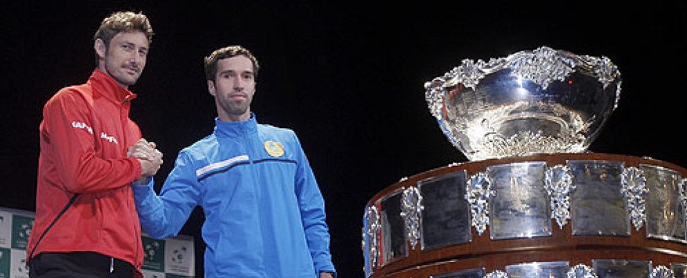 Foto: Ferrero abre la eliminatoria de la Copa Davis ante Kazajistán