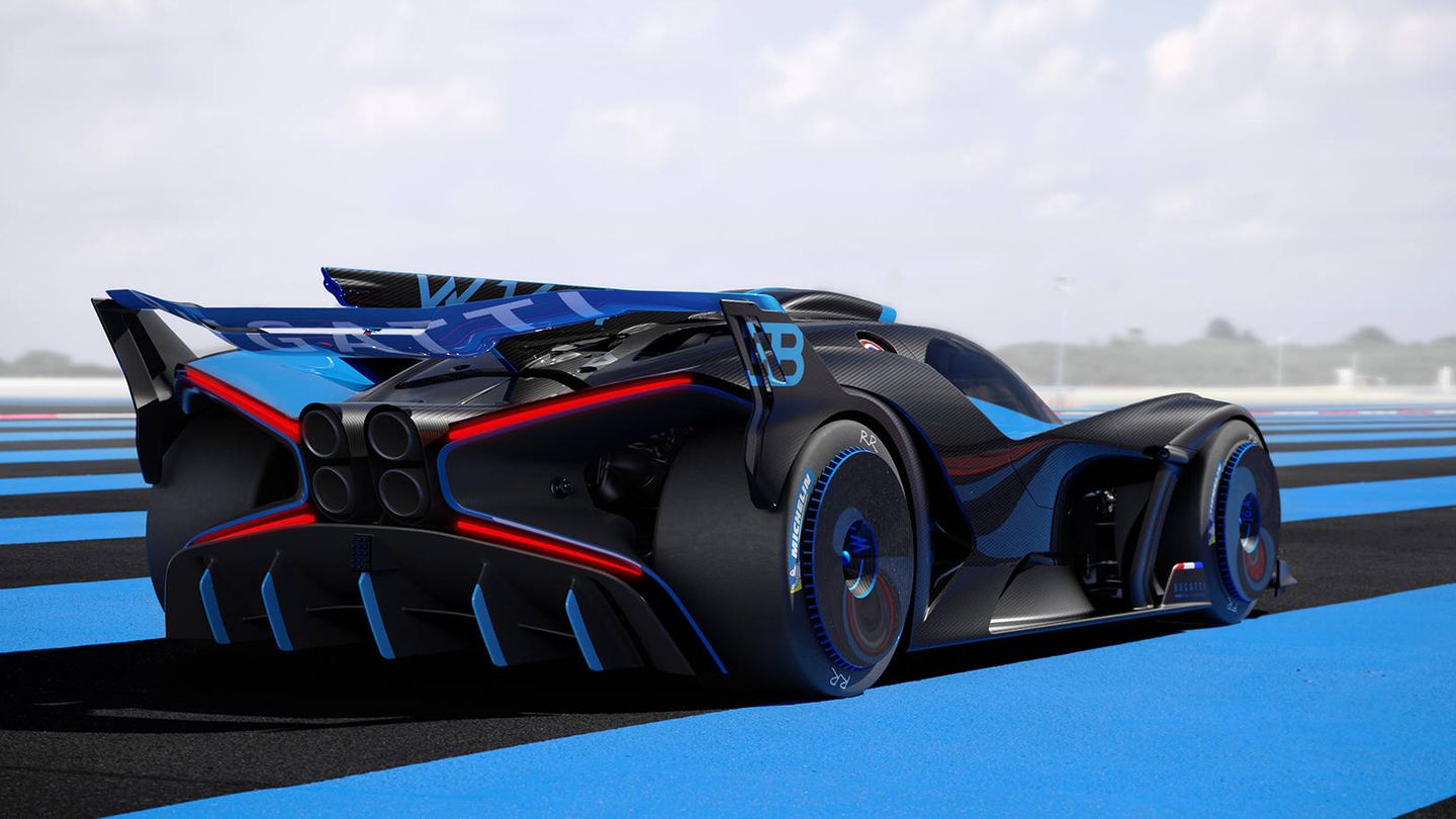 Un hiperdeportivo inspirado en los coches que participan en las 24 Horas de Le Mans. 