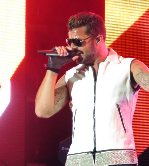 Ricky Martin durante su actuación en Starlite (Gtres)
