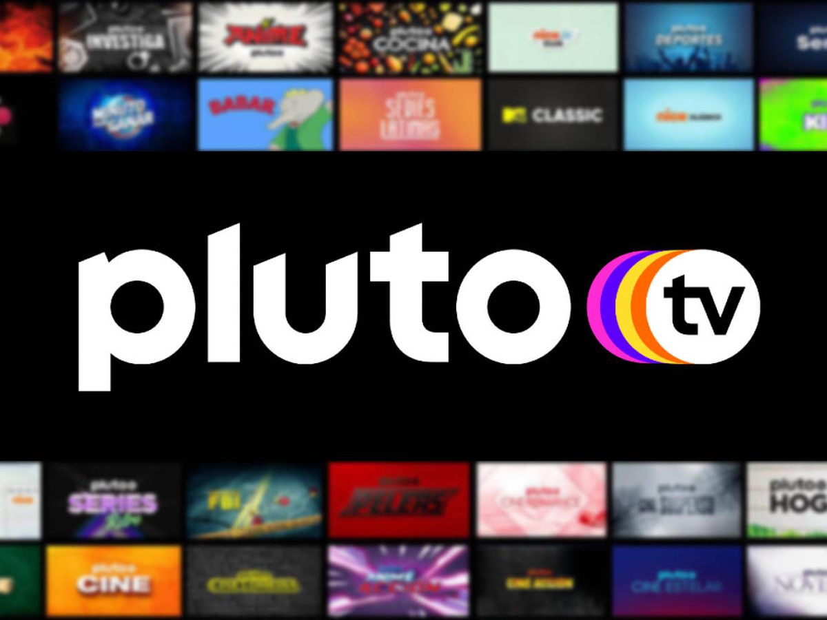 Foto: Logotipo de Pluto TV.