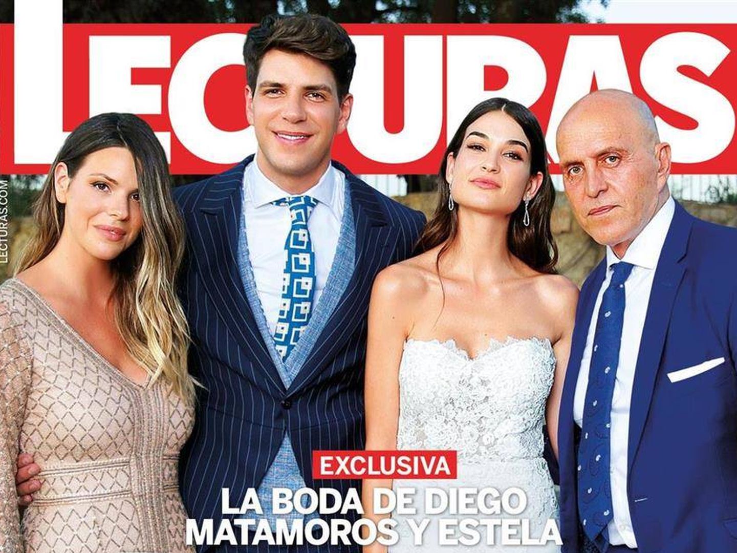 Portada de la revista Lecturas con la exclusiva de la boda de Estela y Diego.