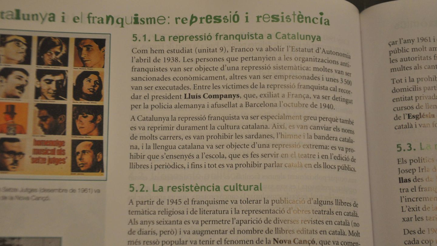 Otro extracto del manual de Historia de 4º de ESO.