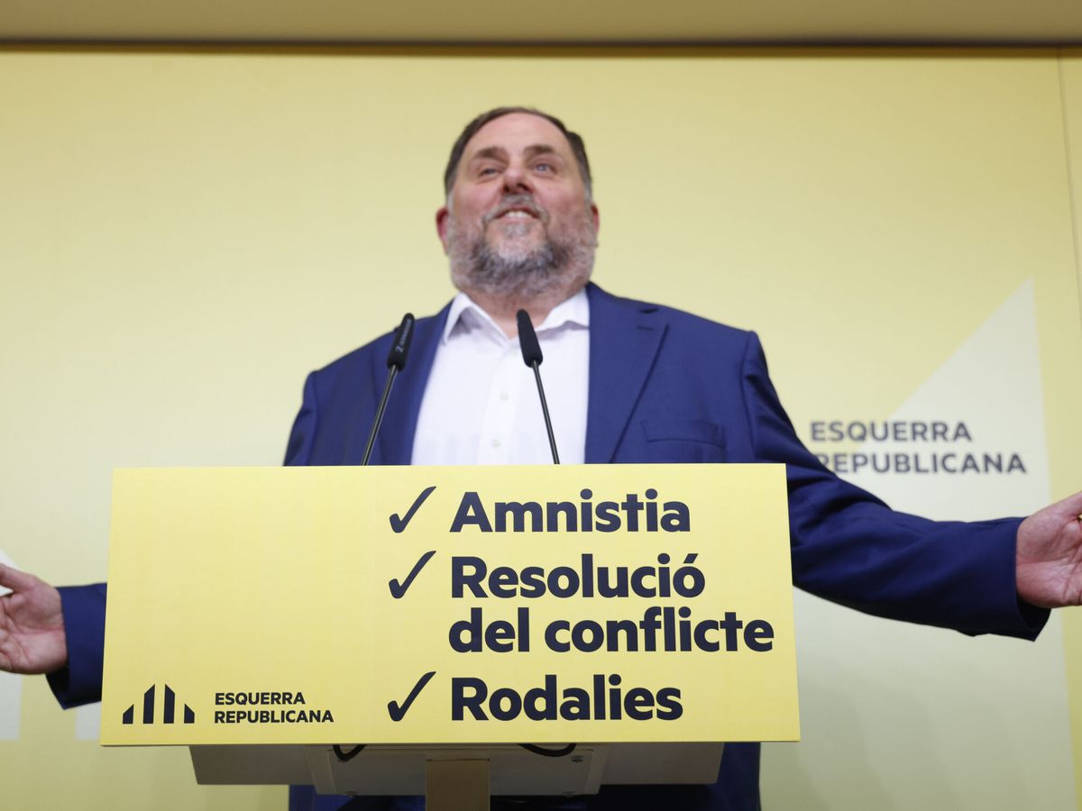 Foto: El líder de ERC, Oriol Junqueras. (EFE/Quique García)